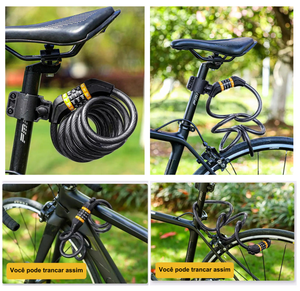 Cadeado para Bicicletas e Motos | West Biking - MimoStock