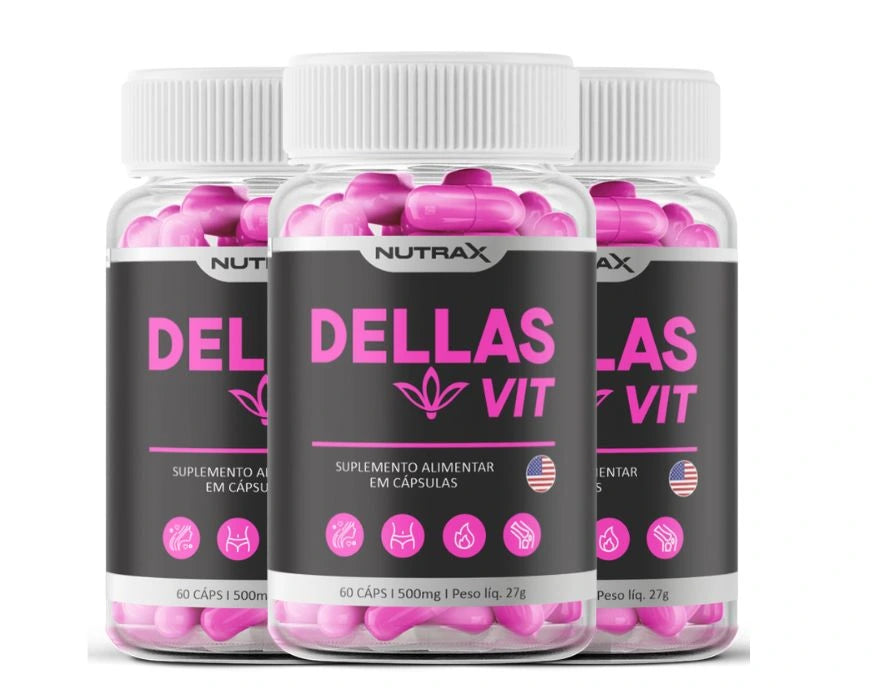 Suplemento Natural para Alívio da Menopausa | Dellas Vit - MimoStock