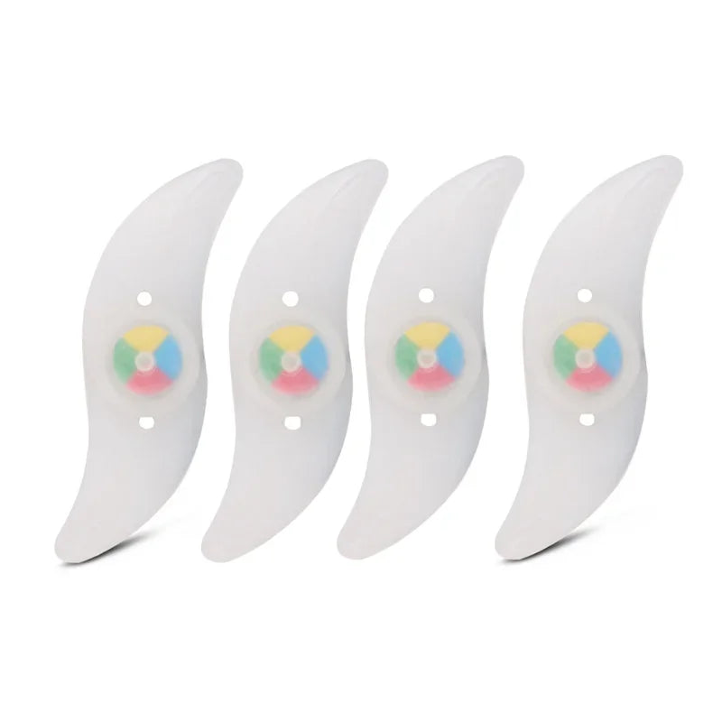 Iluminação LED 360° para Rodas de Bike | LumiRide X4 - 4pcs - MimoStock