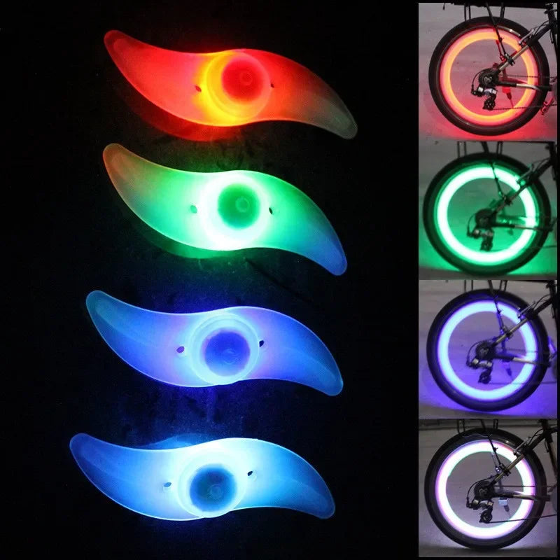 Iluminação LED 360° para Rodas de Bike | LumiRide X4 - 4pcs - MimoStock