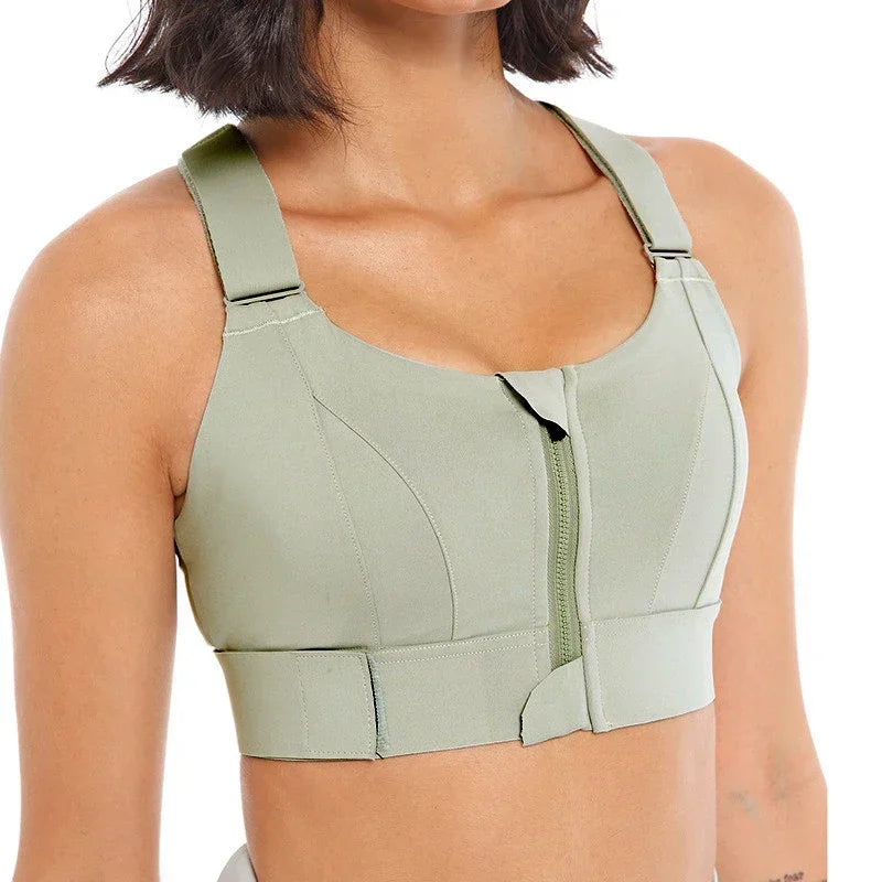 Top Esportivo Feminino com Zíper Frontal | ComfortShape - MimoStock