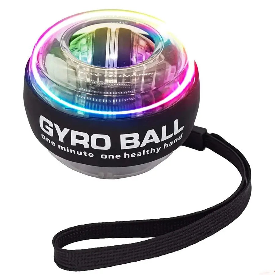 Bola para Treinamento de Pulso | Gyroball LED - Mimostock