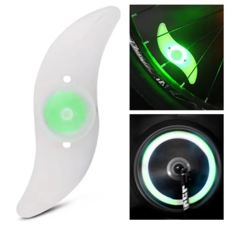 Iluminação LED 360° para Rodas de Bike | LumiRide X4 - 4pcs - MimoStock