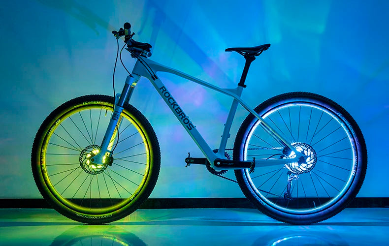 Iluminação LED Inteligente para Bicicletas | LumiRide 7X - MimoStock
