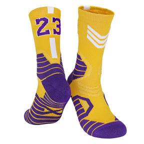 Meias de Basquete Estampadas - Mimostock