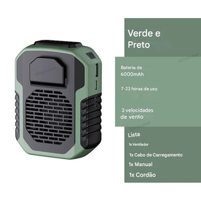 Ventilador e Powerbank Portátil 2 em 1 | Kinscoter™ - MimoStock