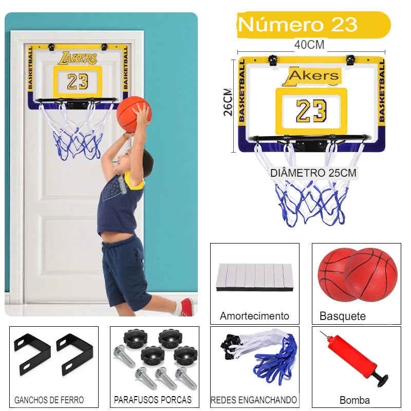 Mini Tabela de Basquete Personalizada | Mini Stars Hoop - MimoStock