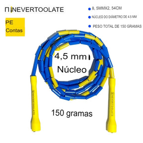 Corda de Pular com Contas para Manobras Freestyle | Nevertoolate