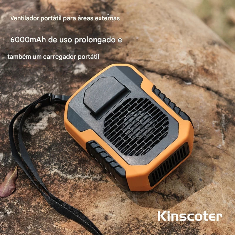 Ventilador e Powerbank Portátil 2 em 1 | Kinscoter™ - MimoStock