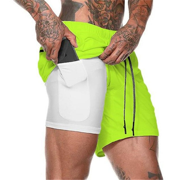 Shorts | PowerFlex Dupla Camada - Mimostock