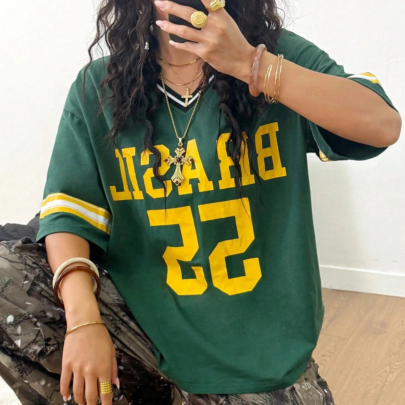 Jersey Oversized Feminina | Y2K Brasil 55