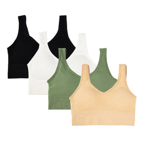 Top Feminino Sem Bojo e Costura | TopFit I-AD™