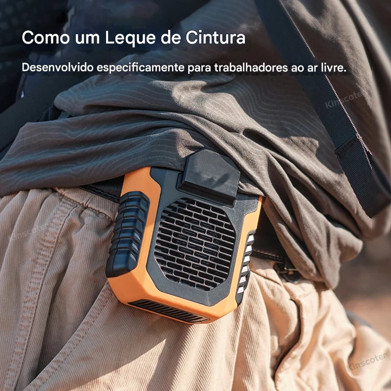 Ventilador e Powerbank Portátil 2 em 1 | Kinscoter™