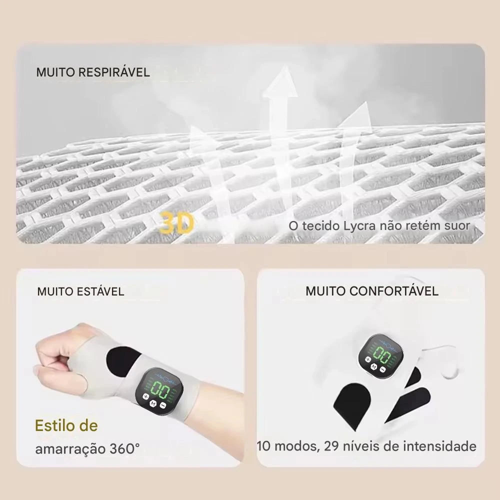 Massageador Inteligente para Mãos e Punhos | Recovery Pro - MimoStock