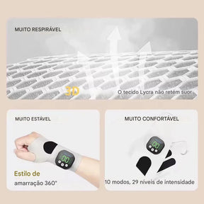 Massageador Inteligente para Mãos e Punhos | Recovery Pro - MimoStock