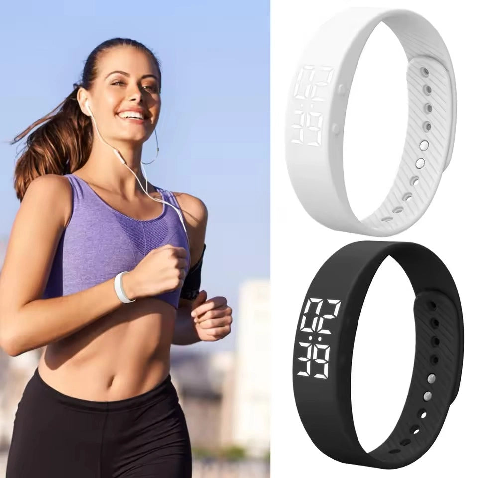 Pulseira Inteligente com Relógio Invisível e Monitoramento | StealthBrace