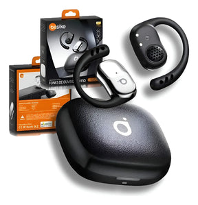 Fones de Ouvido Bluetooth Esportivo e Gamer com Gancho de Orelha | Basike OWS