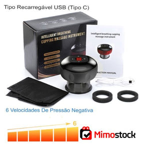 Massageador por Ventosaterapia | Reno Smart - Mimostock