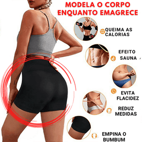 Shortsauna 2 em 1 - Queimador de Gordura & Modelador de Corpo - Mimostock